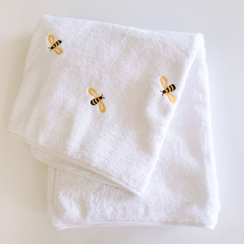 Anichini Bumblebee 100 Cotton Bath Towel Perigold